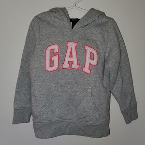 GAP Kids Grey Logo Hoodie